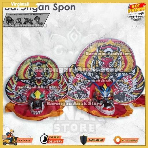 Barongan Anak Store Mainan Barongan Spons Anak Motif Bali Gratis Kain Murah Meriah