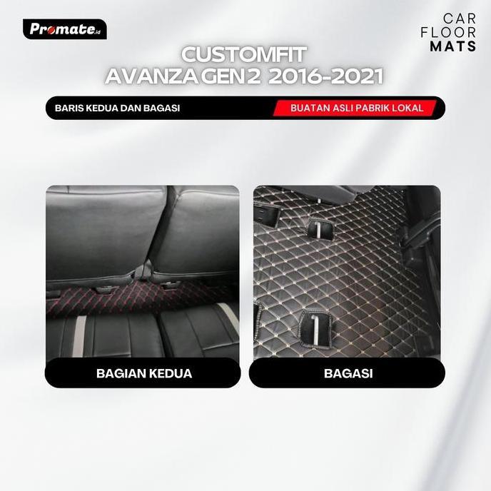 Sale [Promate.Id] Promate Aksesoris Interior Karpet 7D Mobil Toyota Avanza/Veloz Gen 2 2016-2021 - K