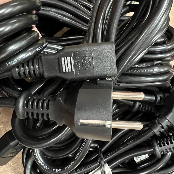 Kabel Power Longwell EU to C13 original Bawaan Pc server IBM LENOVO