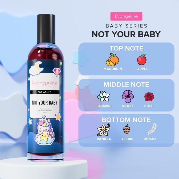 Youme- Newevangeline Baby Series - Eau De Parfum 100 Ml | Parfum Nita Ngi Baby