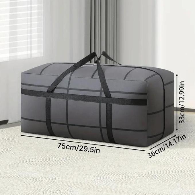 Tas Laundry Bag Premium 75 Cm Jumbo Bahan Kain Tempat Baju Kotor Tas Baju Besar Tas Baju Jinjing C65