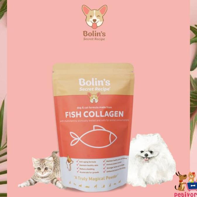 Bolin's Secret Recipe PURE Fish Collagen Suplemen Bolin 50gr / 150gr