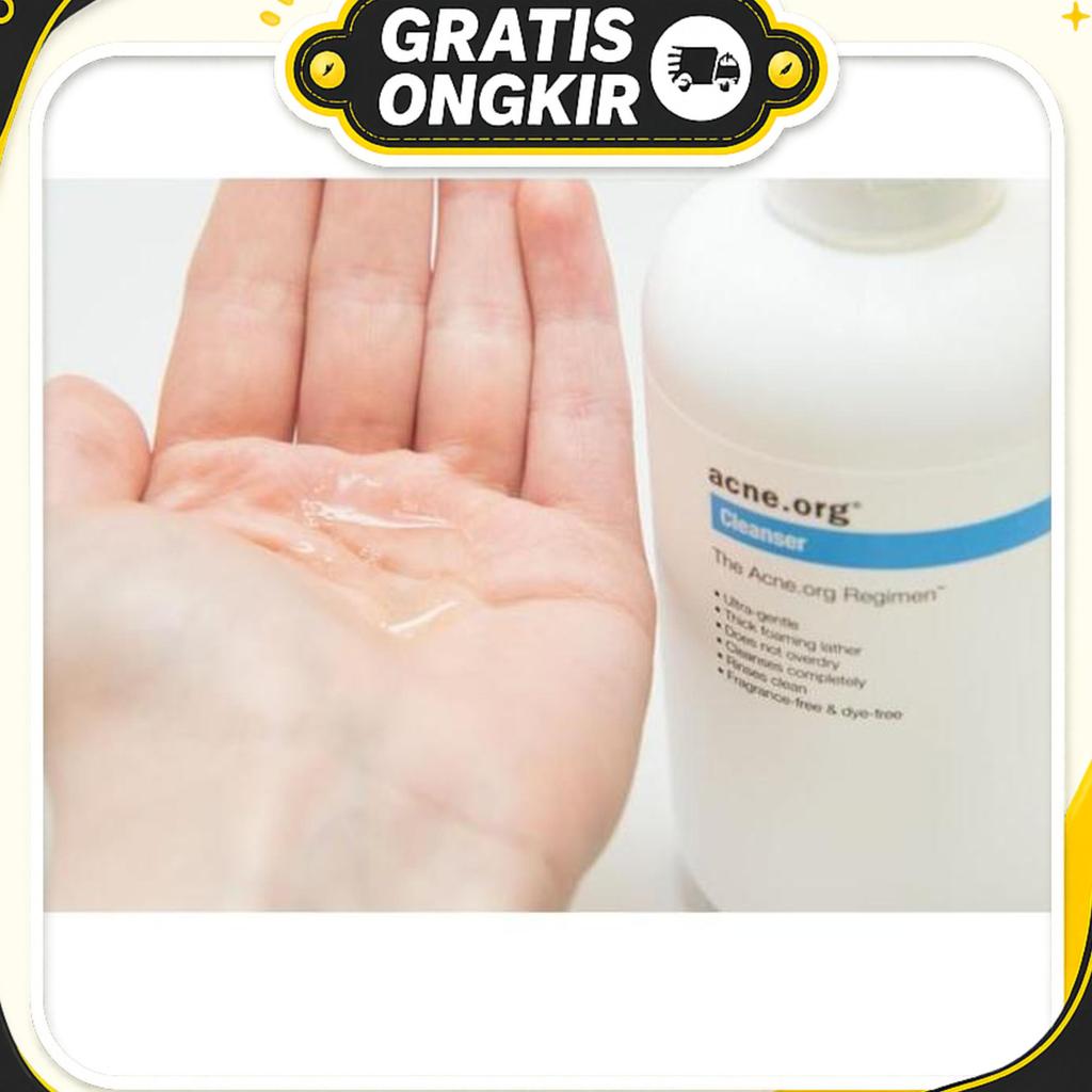 The Acne.Org Acne Org Cleanser Moisturizer Aha+ Treatment Share In Jar