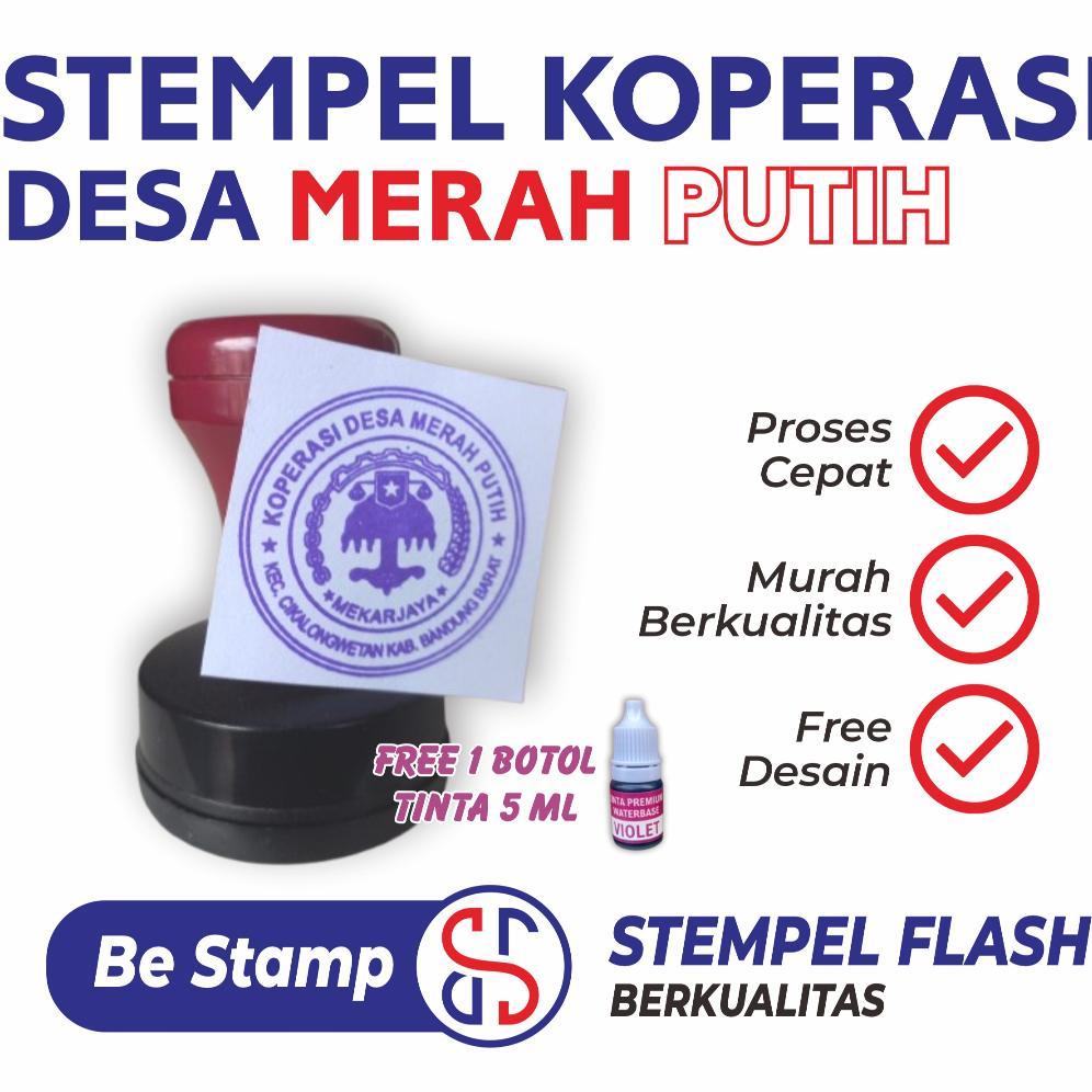 Best Seller Stempel Koperasi Desa Merah Putih