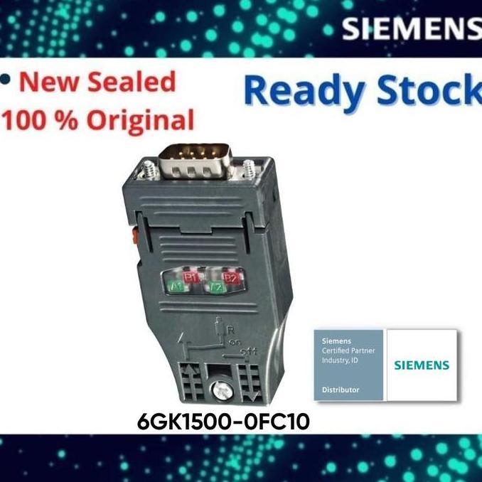 SIEMENS 6GK1500-0FC10 PROFIBUS FC RS 485 PLUG 180 PROFIBUS CONNECTOR READY STOCK