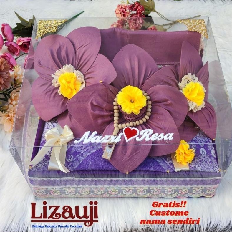Diskon Mahar Pernikahan/Mahar Nikah/Mahar Seperangkat Alat Sholat Mukena Rayon/Seserahan Seperangkat