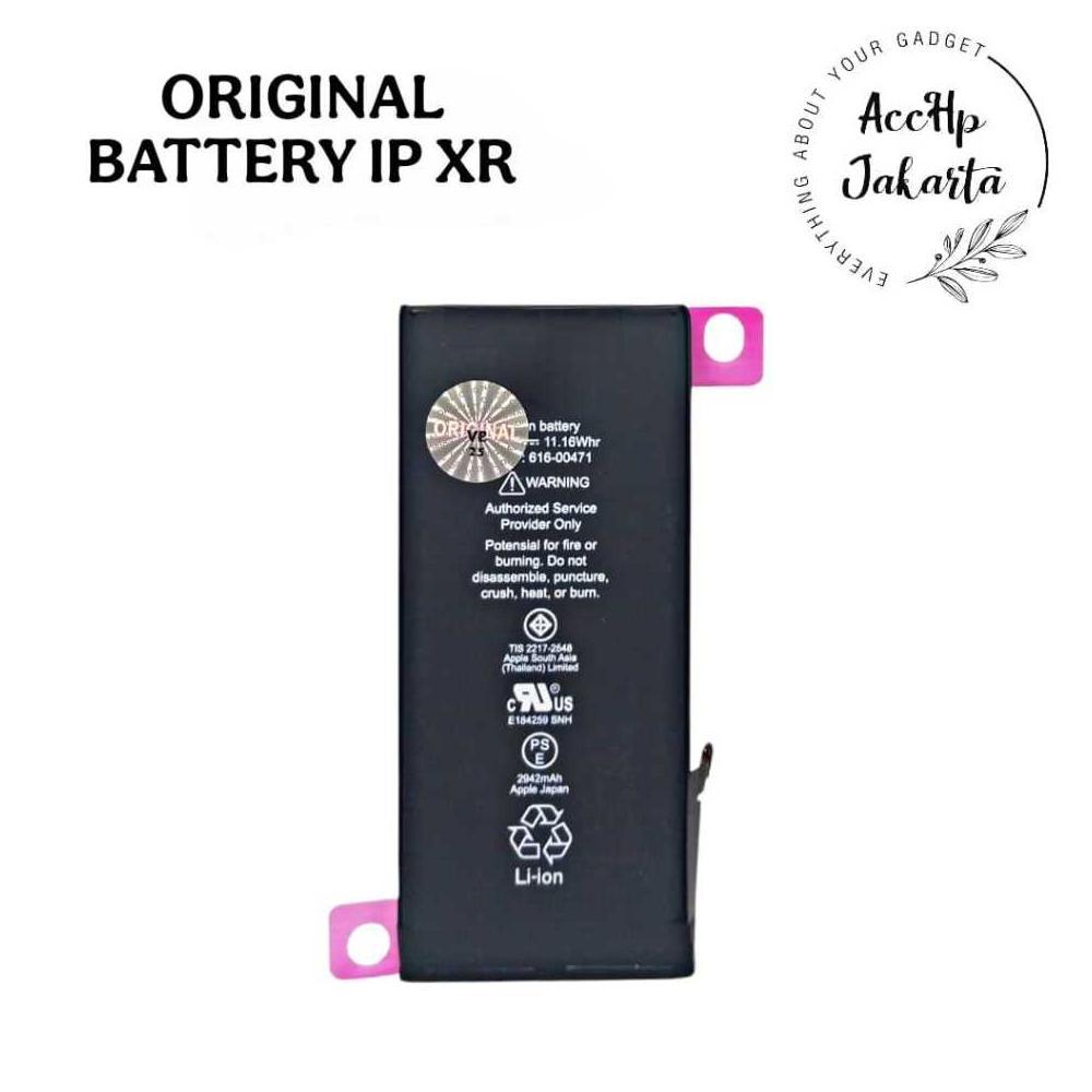 Baterai Batre IP XR Batrei Battery Batrai  IP XR Original 100% Distributor