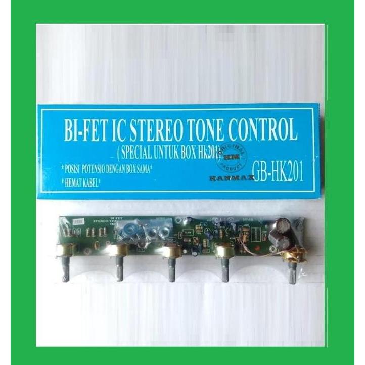 Rakitan Tone Control Stereo BIFET HK 201