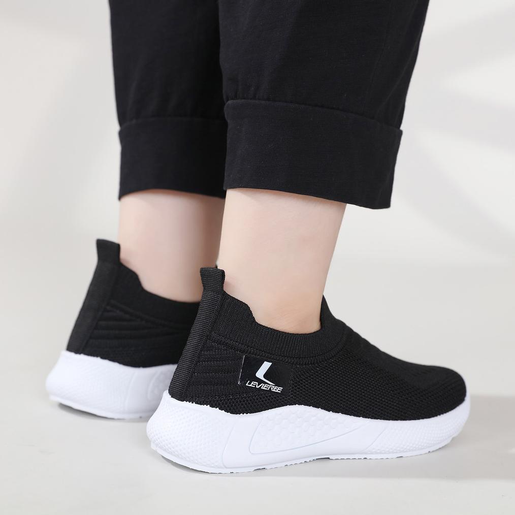Diskon Lvrkids Shotaro  Size 25-40 Lv0438 Sepatu Sekolah Anak Sd Sepatu Slip On Anak Hitam Tanpa Tal