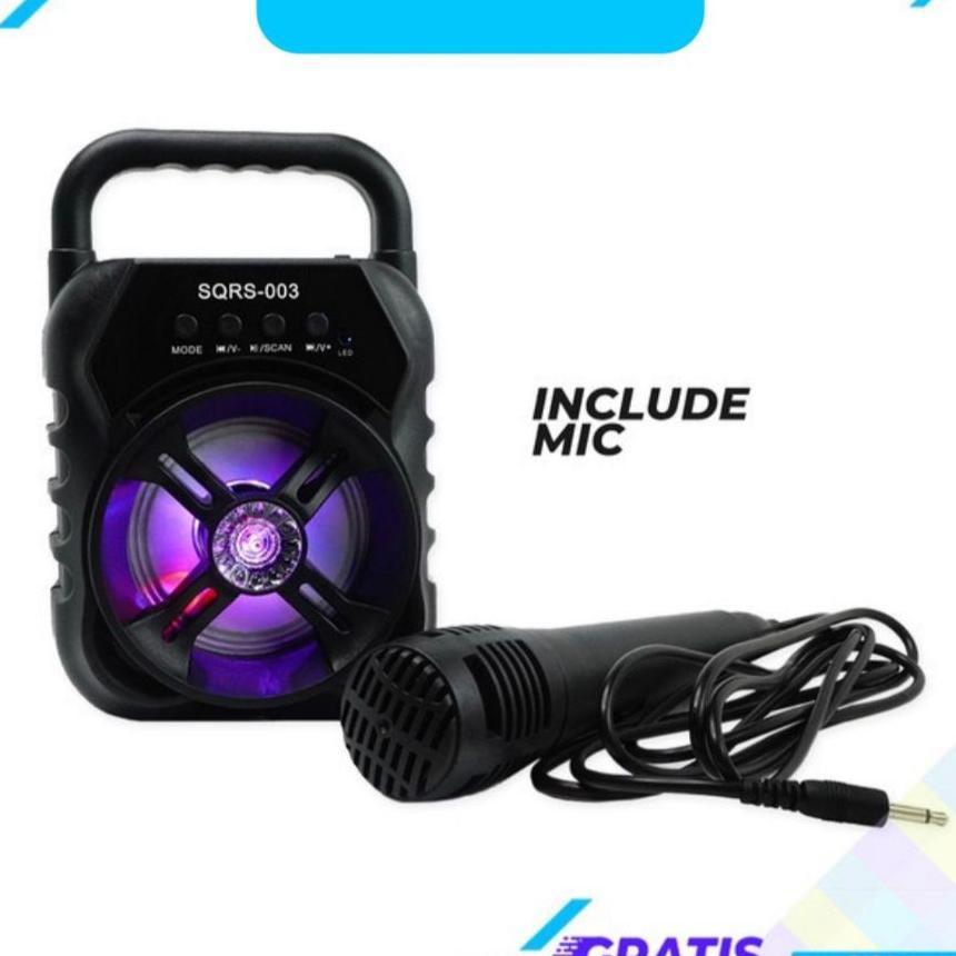 Speaker Bluetooth S288 - S 288 Plus Mic Karaoke