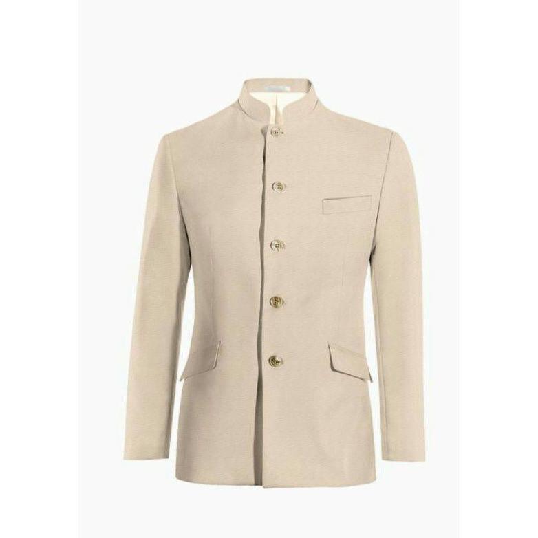 Best Seller Setelan Jasko Pria Dewasa / Setelan Jas Mandarin / Setelan Baju Resepsi