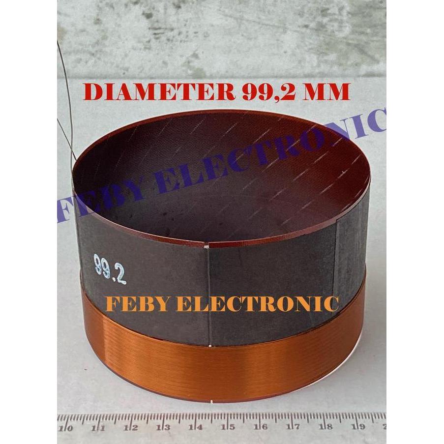 Spol speaker 99,2mm voice coil speaker spool spul speaker 4 inch