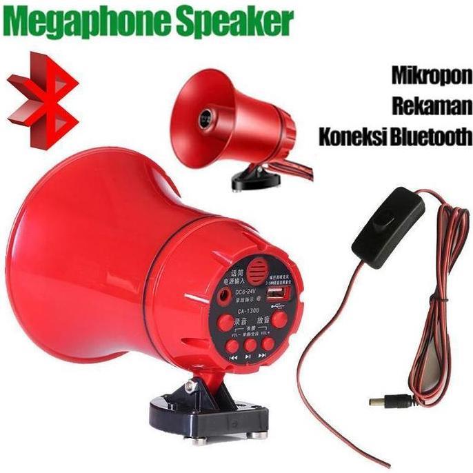 Toa Megaphone Megaphone Speaker Corong Sirine Bisa Rekam Suara Pengeras Suara Bisa Rekam Suara Merk 