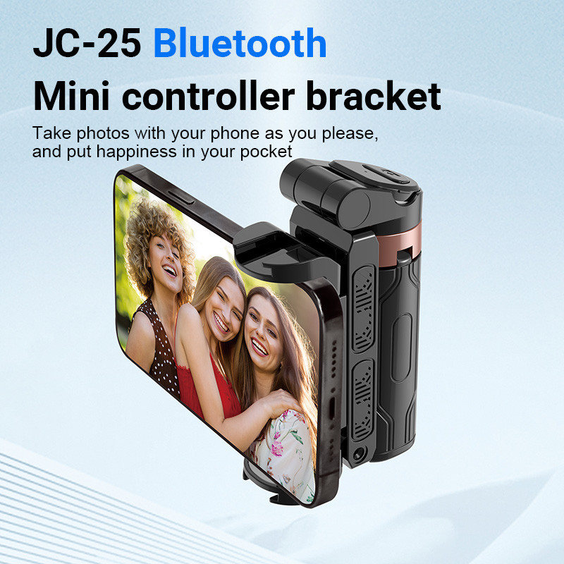 Tongkat Selfie Hp Mini 3 In 1 Bisa Dilipat Dengan Tripod Bluetooth Untuk Vlog Live Streaming Foto Da