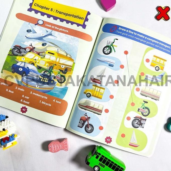 Buku Kamus Bergambar 3 Bahasa Indonesia Inggris Arab Anak Sd Tk Paud Lengkap