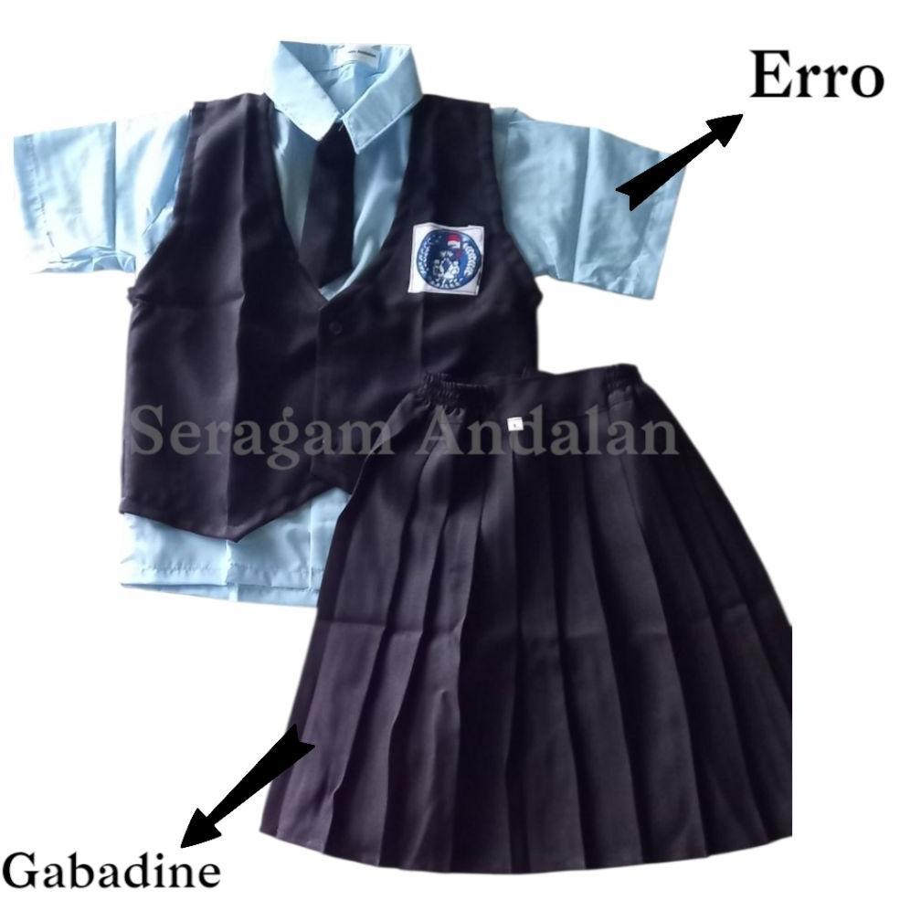 Best Seller Seragam Tk Biru Dongker (Navy) Pa/Pi
