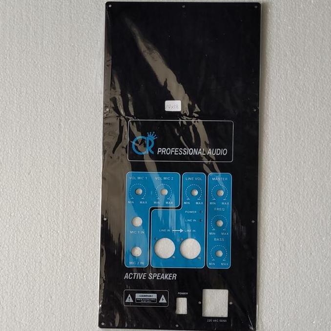 panel speaker aktif 18 x 38 kit plat speaker power amplifier 18x38