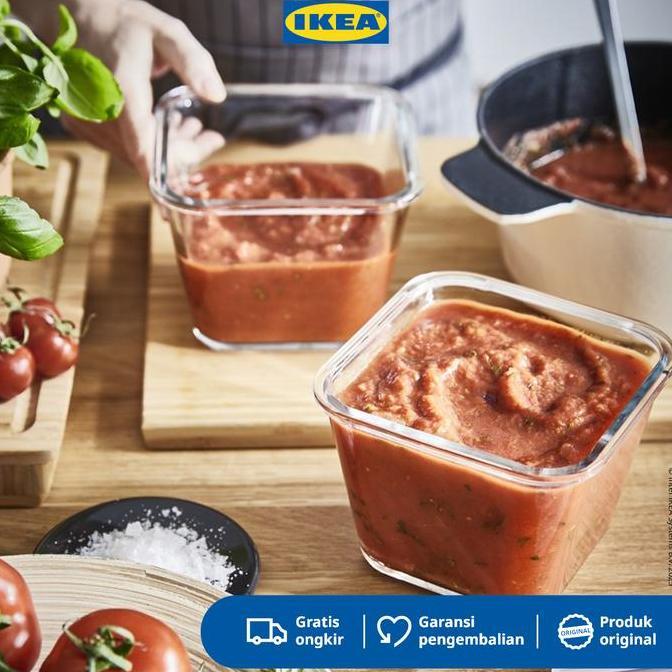 IKEA IKEA 365+ Tempat Makanan Bahan Kaca 1.2 L