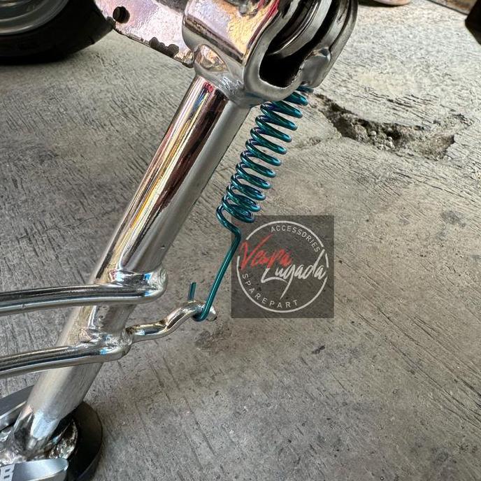 PER TITANIUM STANDAR SAMPING VESPA SPRINT PRIMAVERA LX S READY STOCK