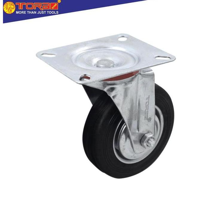 TORA RODA CASTER KARET HIDUP - TROLI TROLLEY LORI 5 INCH PROMO