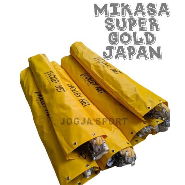 NET VOLLY NET VOLI MIKASA SUPER GOLD GRADE A SELINK BAJA 5MM