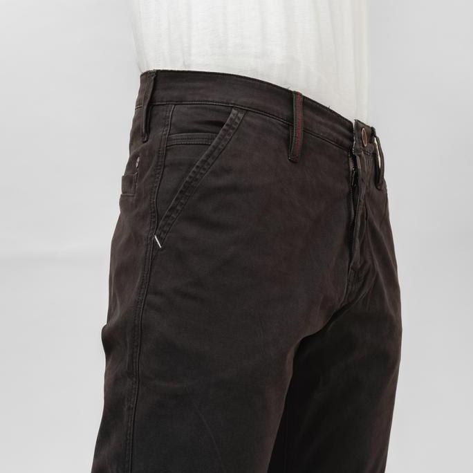 Oxygen Denim 705S Prime C Chino Pants Straight Fit Stretch - Stone (1939)
