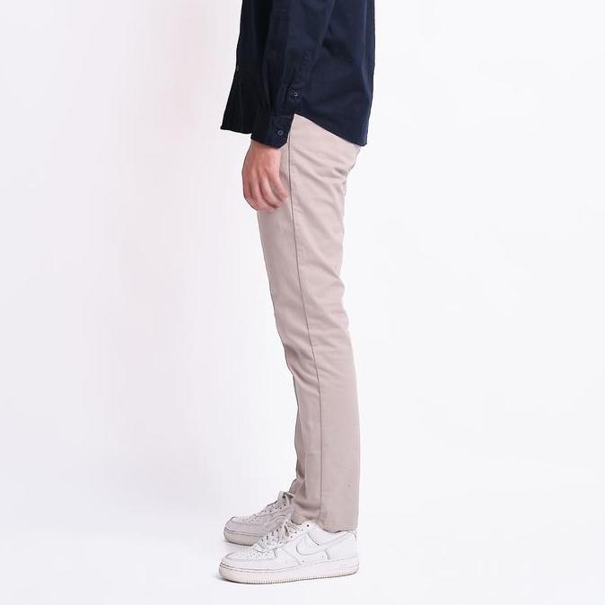 Triple Celana Panjang Chinos Regular Slim (261 858 Mgr) - Mid Grey Katun
