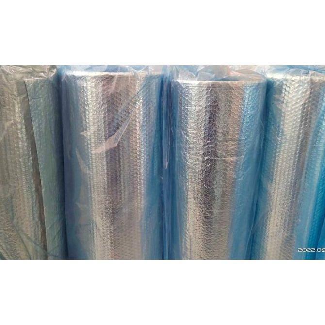 Insulation Foil Peredam Panas Atap Bubble Alumunium Foil 120Cm X 25M