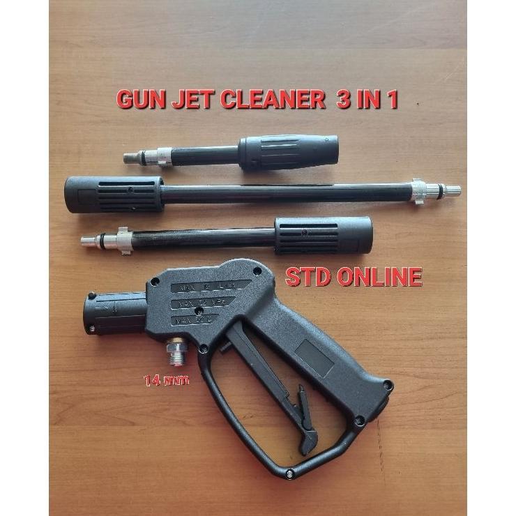 Gun Jet Cleaner 3 In 1 Stik Gun Utk Steam High Pressure  Stik Cuci Steam Listrik
