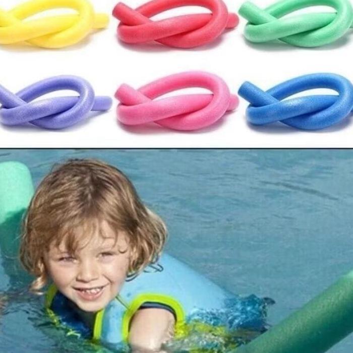 Flotador Pelampung Renang Busa Stick Water Noodle Swim / Exercise Foam / Alat Bantu Renang / Pelampu