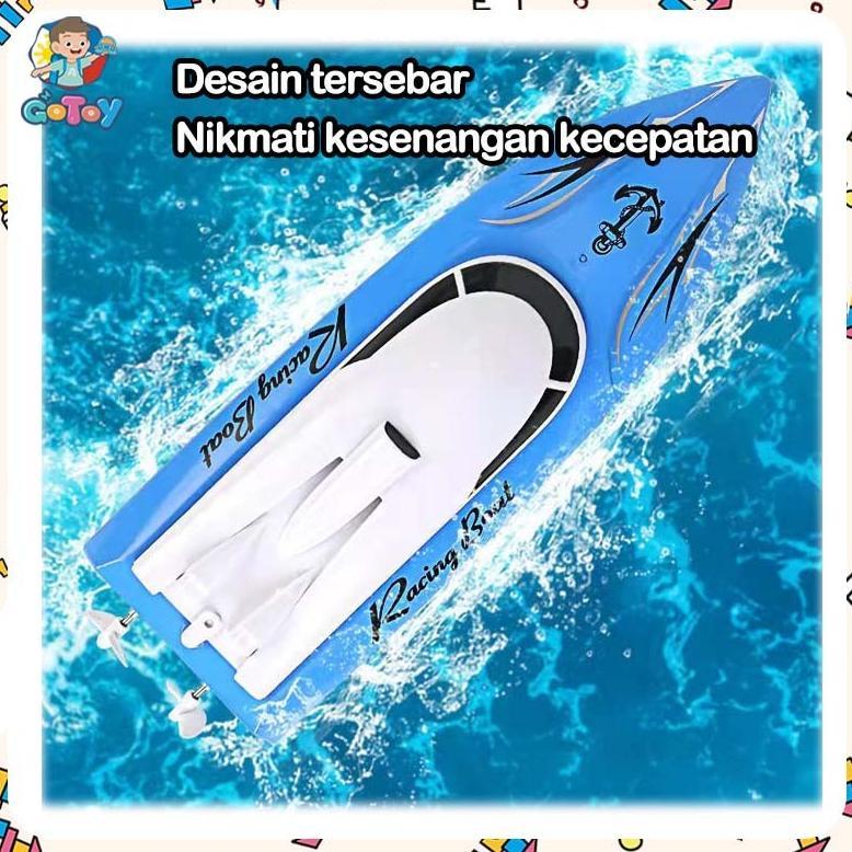 big promo 2.4ghz kapal remote control super besar rc racing boat baterai isi ulang tahan air anti te