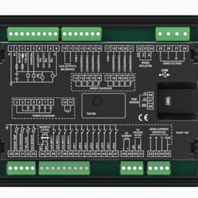 Module Smartgen Genset Lighting Alc704 Modul Alc704 Illumination Control, Timing Boot, Remote Start/