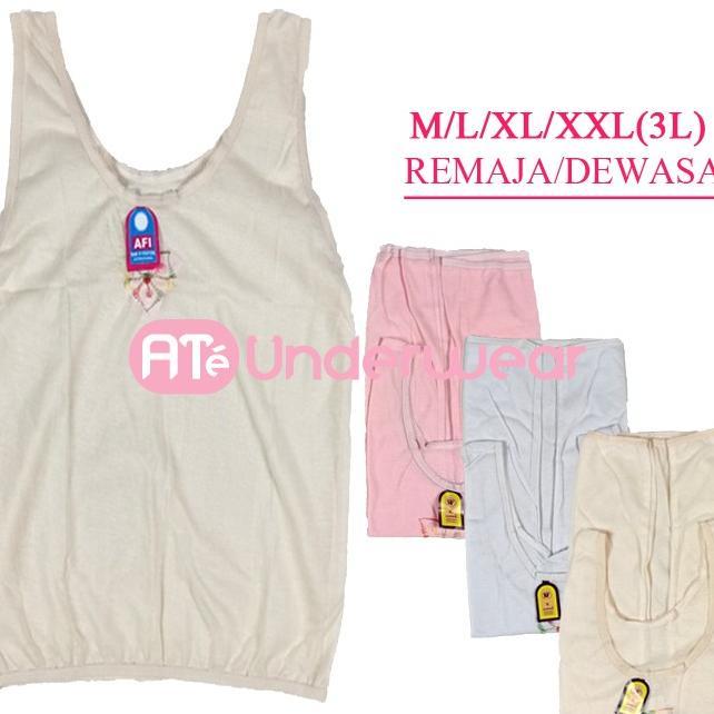 At86-6 Picis Tengtop Wanita L Xl 3L/Singlet Wanita Afi Sanfico