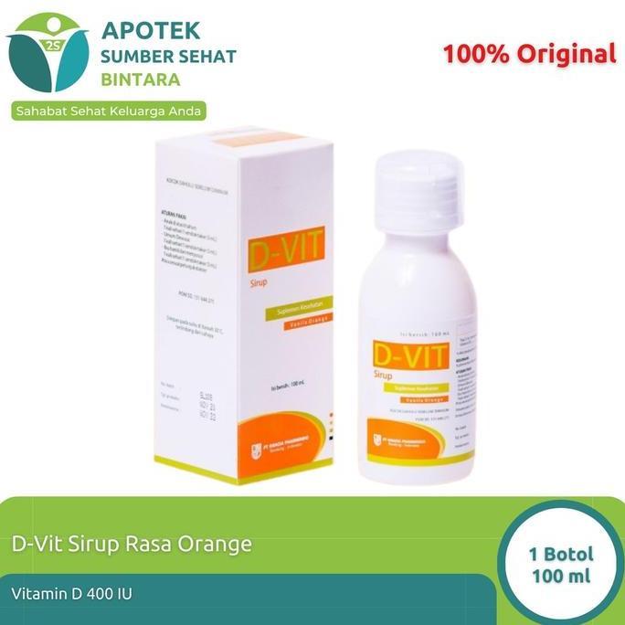 Lansungkirim- D Vit Sirup 400 Iu - Vitamin D Anak