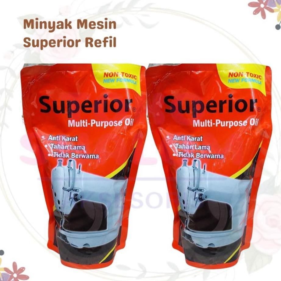 Minyak Superior Refil/Minyak Pelumas Mesin Jahit/Minyak Mesin Jahit