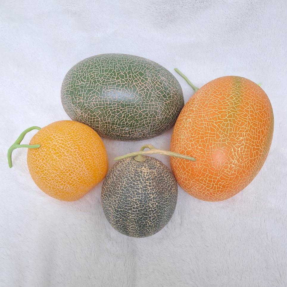Buah Semangka Replika Melon Palsu Buah Hiasan Tiruan Buah Pajangan Etalase Buah Buah Artificial Hias