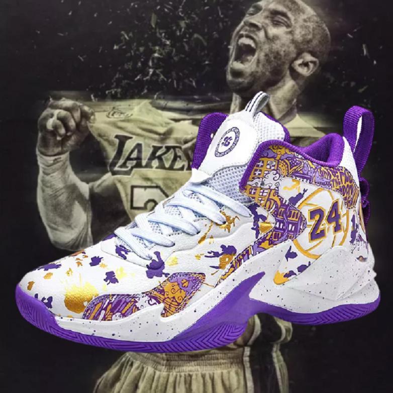 HOT DEALS NO.24 NBA KOBE Sepatu basket baru sepatu basket pria sepatu basket second Sepatu Basket Ky