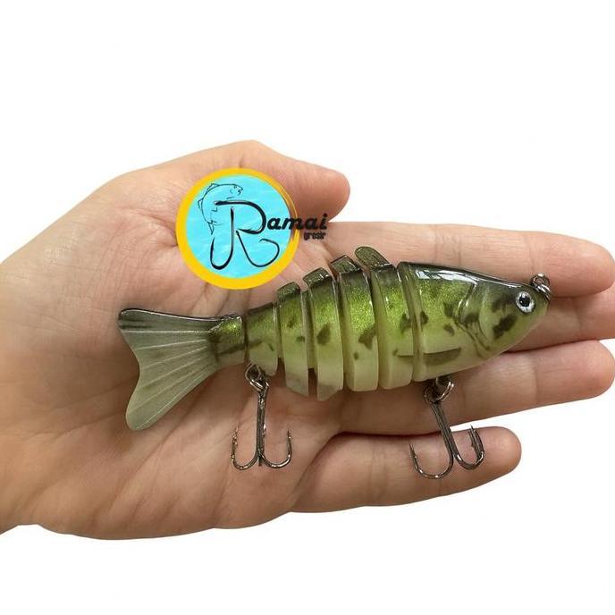 Umpan Pancing Swimbait Wobbler Casting Lure Minnow Sinking