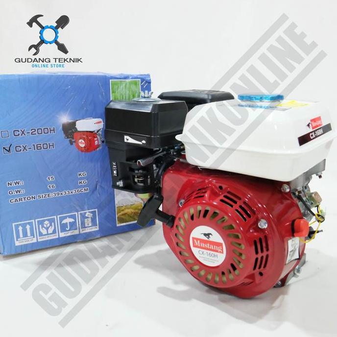 TERAR Engine Mustang CX160H - CX200H / Mesin Penggerak Mustang 5.5Hp - 6.5Hp