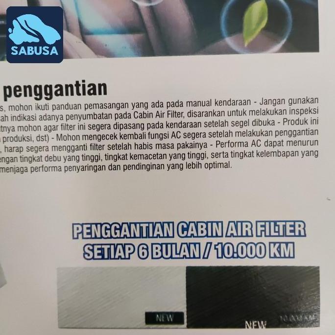 Woosu Filter Ac Kabin Mobil Agya Ayla Sigra Calya Avanza Grand Max