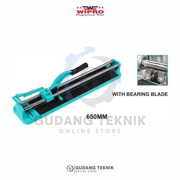 AKARA Alat Potong Keramik Granit Marmer Manual Dorong 650mm WIPRO APKD-650