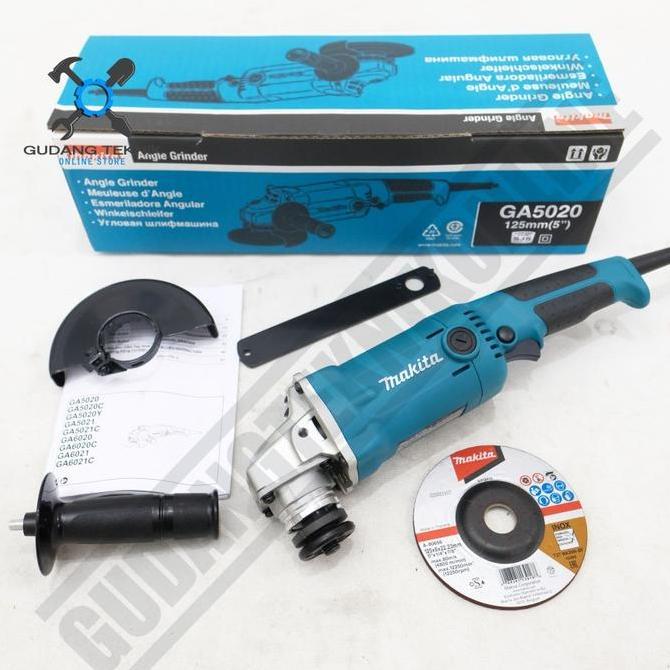 ORIZA Gerinda Tangan MAKITA GA5020 5inch / Angle Grinder 5 inch MAKITA GA 5020 - Mesin Gerinda Tanga