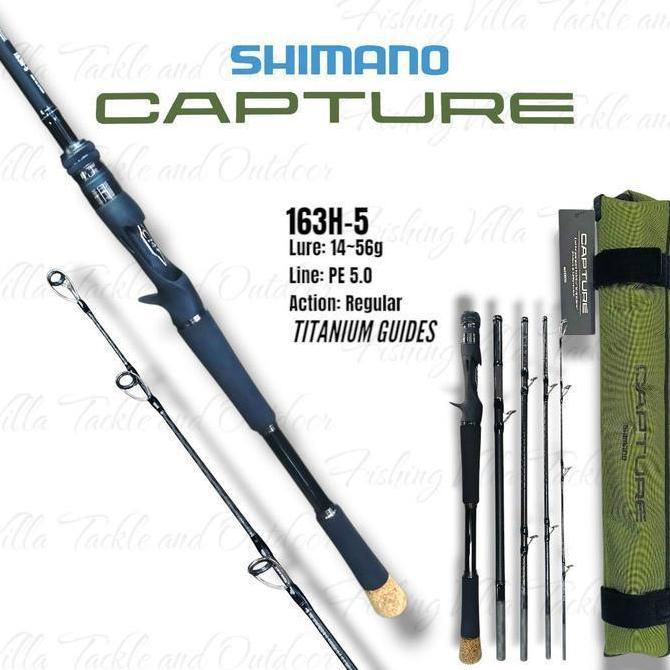 Joran Spinning Shimano Capture New 2025 Travel Rod  | Joran Pancing | Joran Shimano | Travel Rod Shi