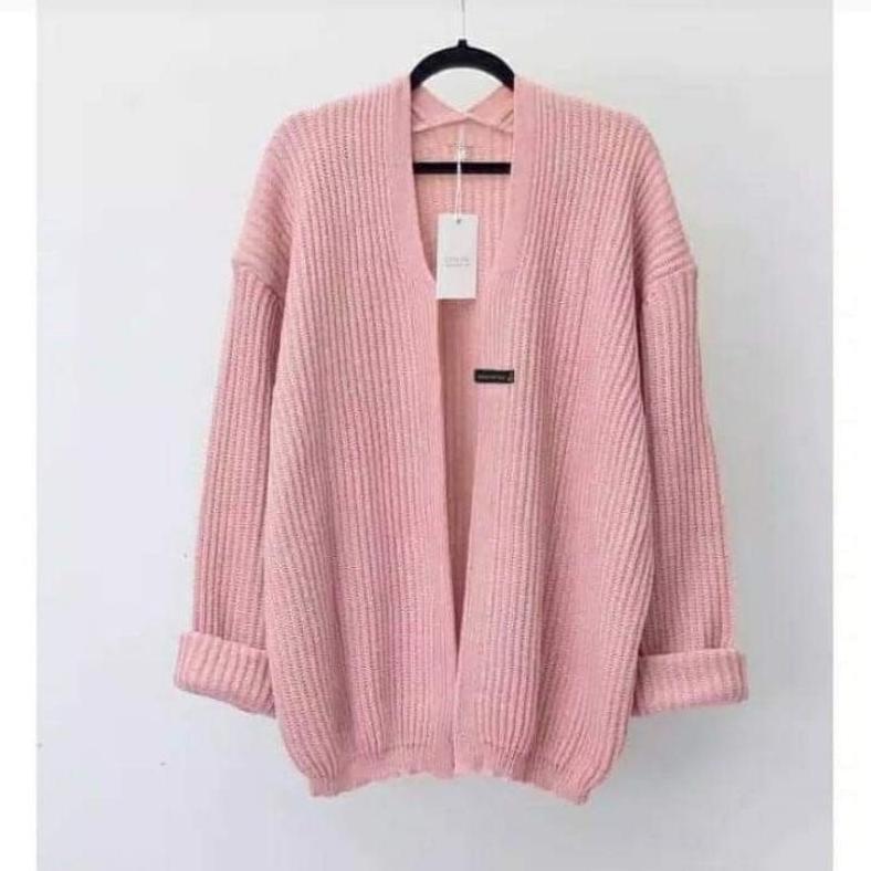 Premium Cardigan Rajut Wanita - Cardigan Premium - Cardigan Bershka Premium