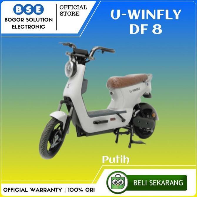 Sepeda Listrik Uwinfly DF8 Selis Uwinfly Dragon Fly 8 - White