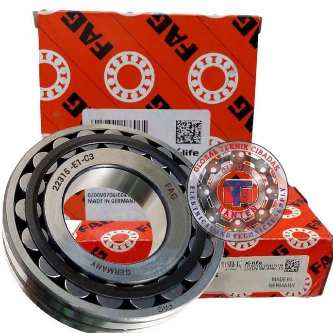 Bearing 22315-E1.C3 FAG Orinal Made in Germany - Spherical Roller Bearing FAG 22315-E1.K