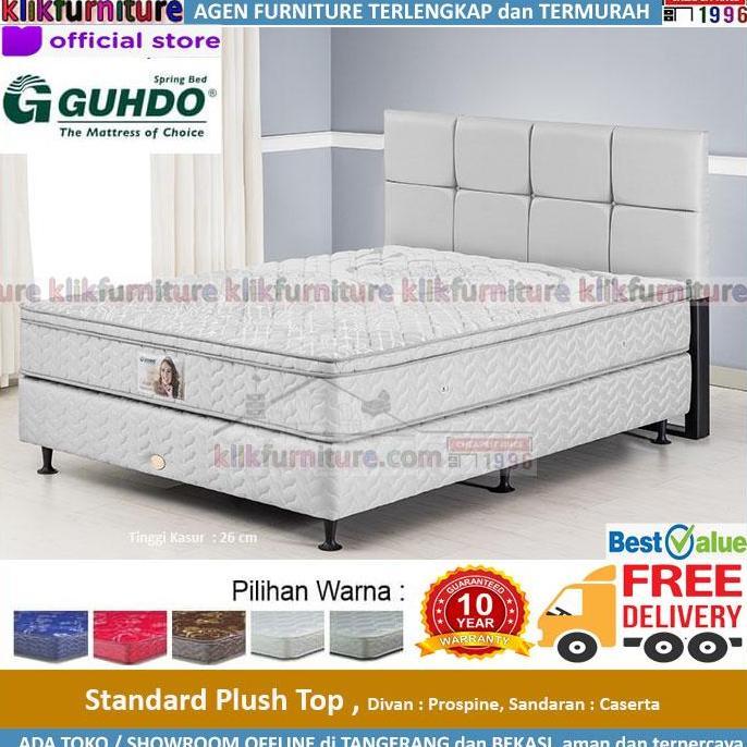 Standard Plush Top Guhdo (full set 180x200cm) Prospine Caserta