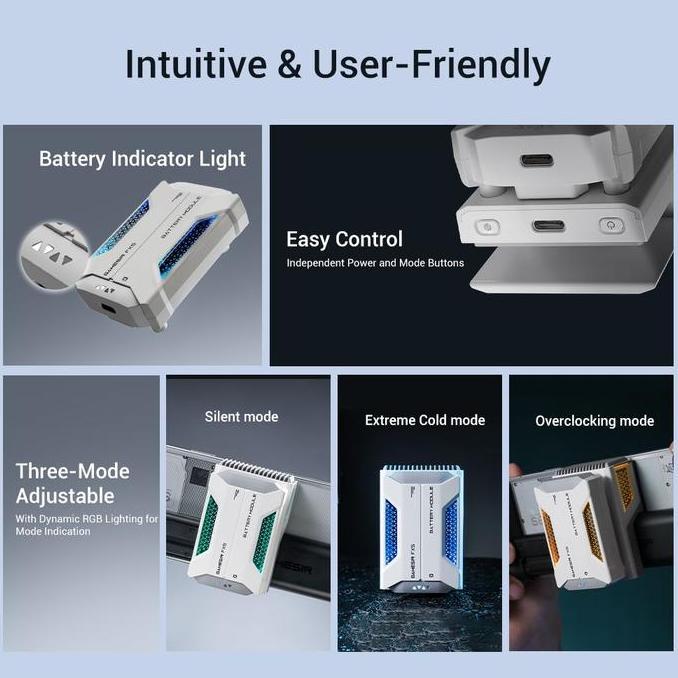 GameSir FX5 Cooler for X5 Series Controllers  Gamepad (TERBAIK) (TERBARU) (TERMURAH)