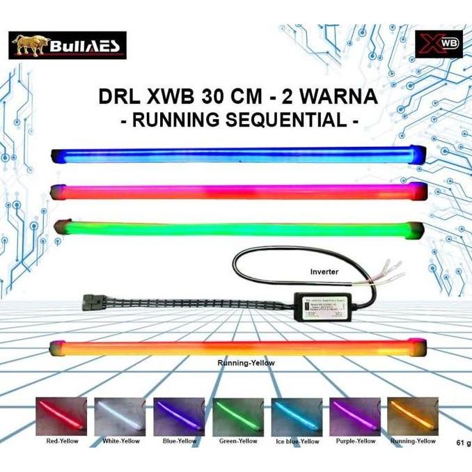 DRL FLEKSBIEL XWB 30CM 2 MODE RUNNING SEIN SLOWLY FLOW PROMO