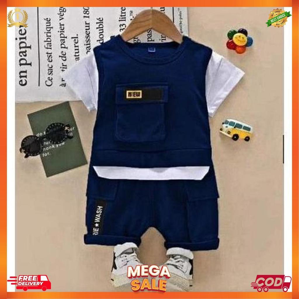 Terlaris KAOS ANAK LAKI LAKI MURAH / KAOS ANAK SETELAN BAJU ANAK BAYI LAKI LAKI USIA 6 BULAN-5 TAHUN